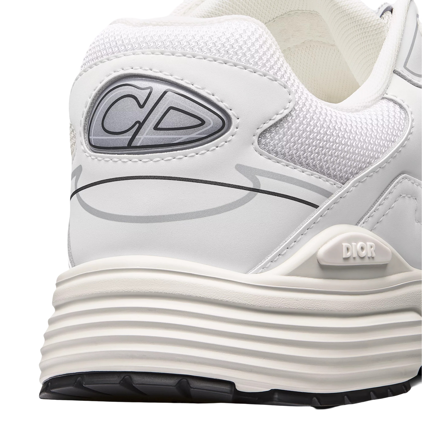 Dior B30 Sneaker White Mesh and White Technical Fabric