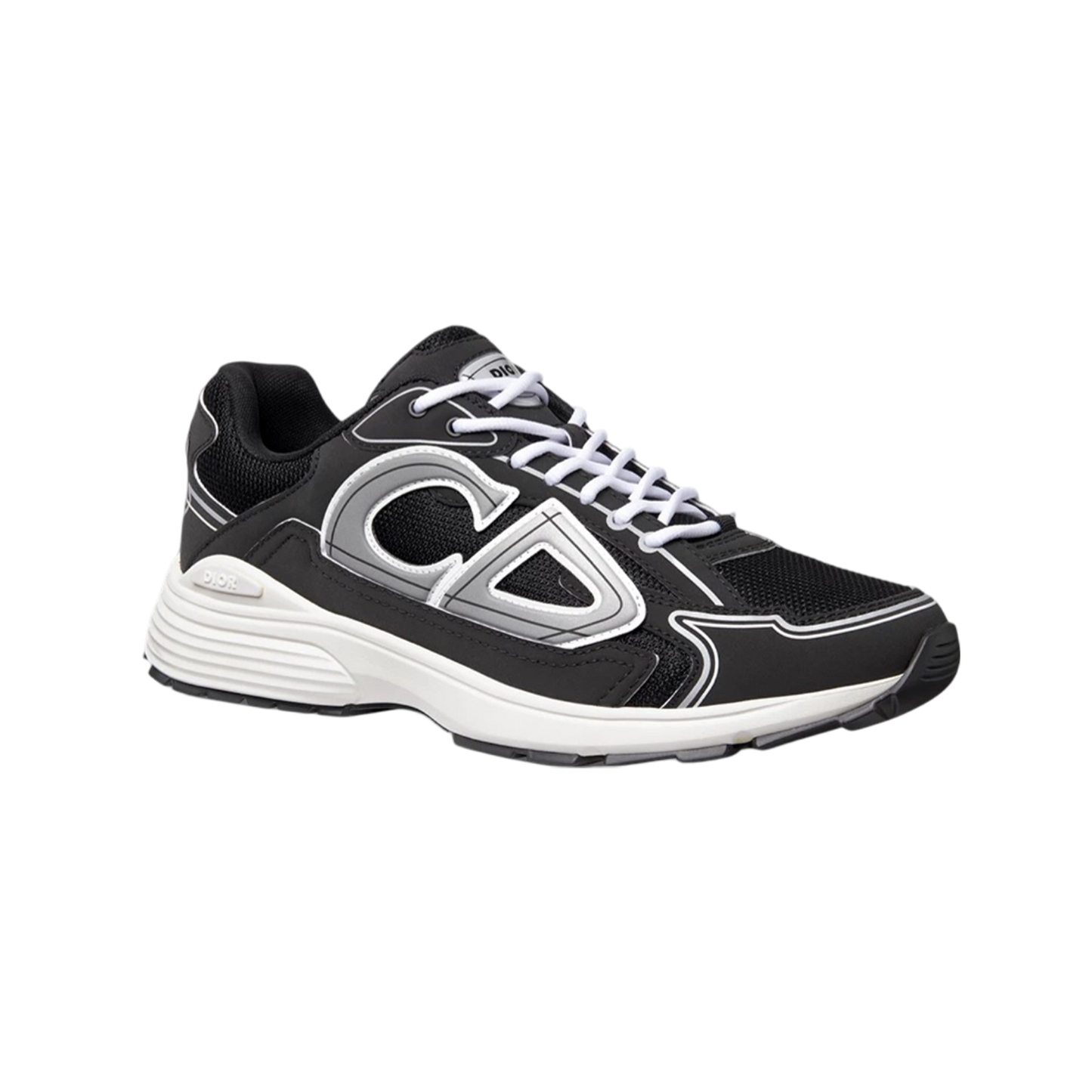 B30 Countdown Sneaker Black Technical Mesh and Black Technical Fabric