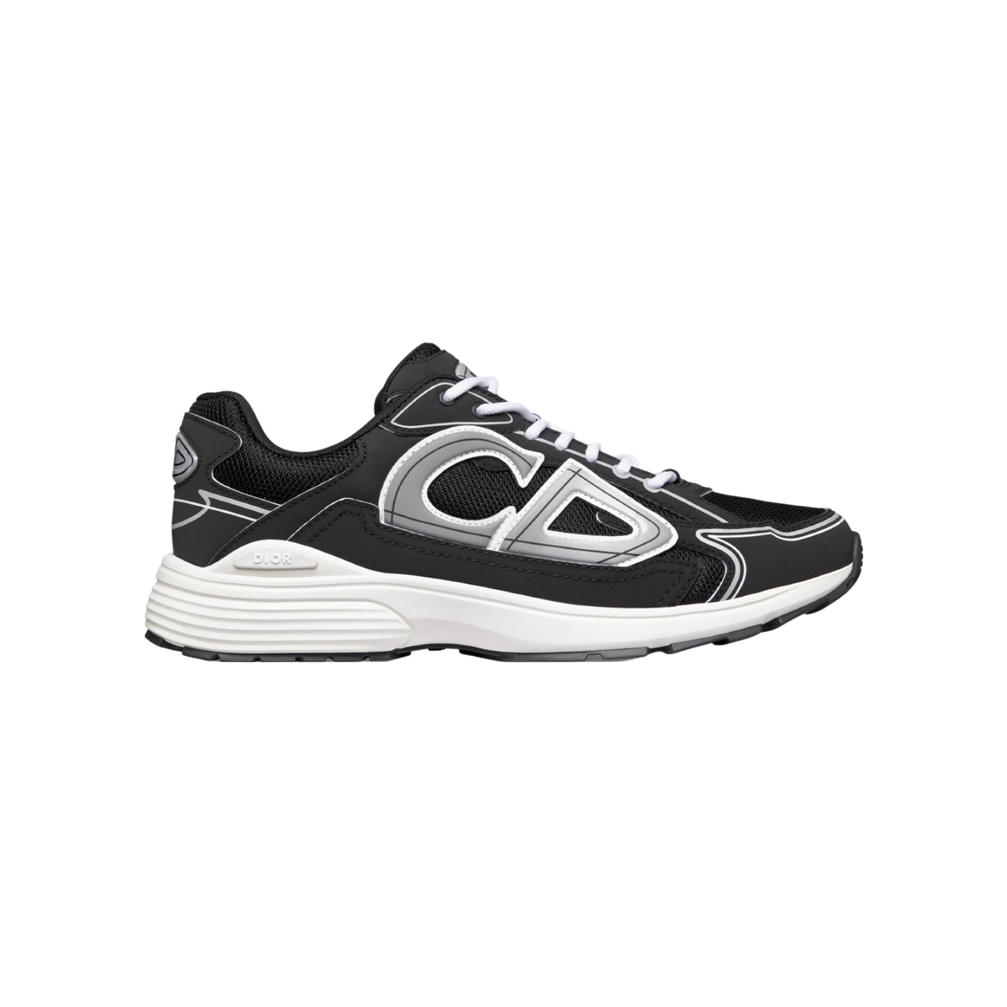 B30 Countdown Sneaker Black Technical Mesh and Black Technical Fabric