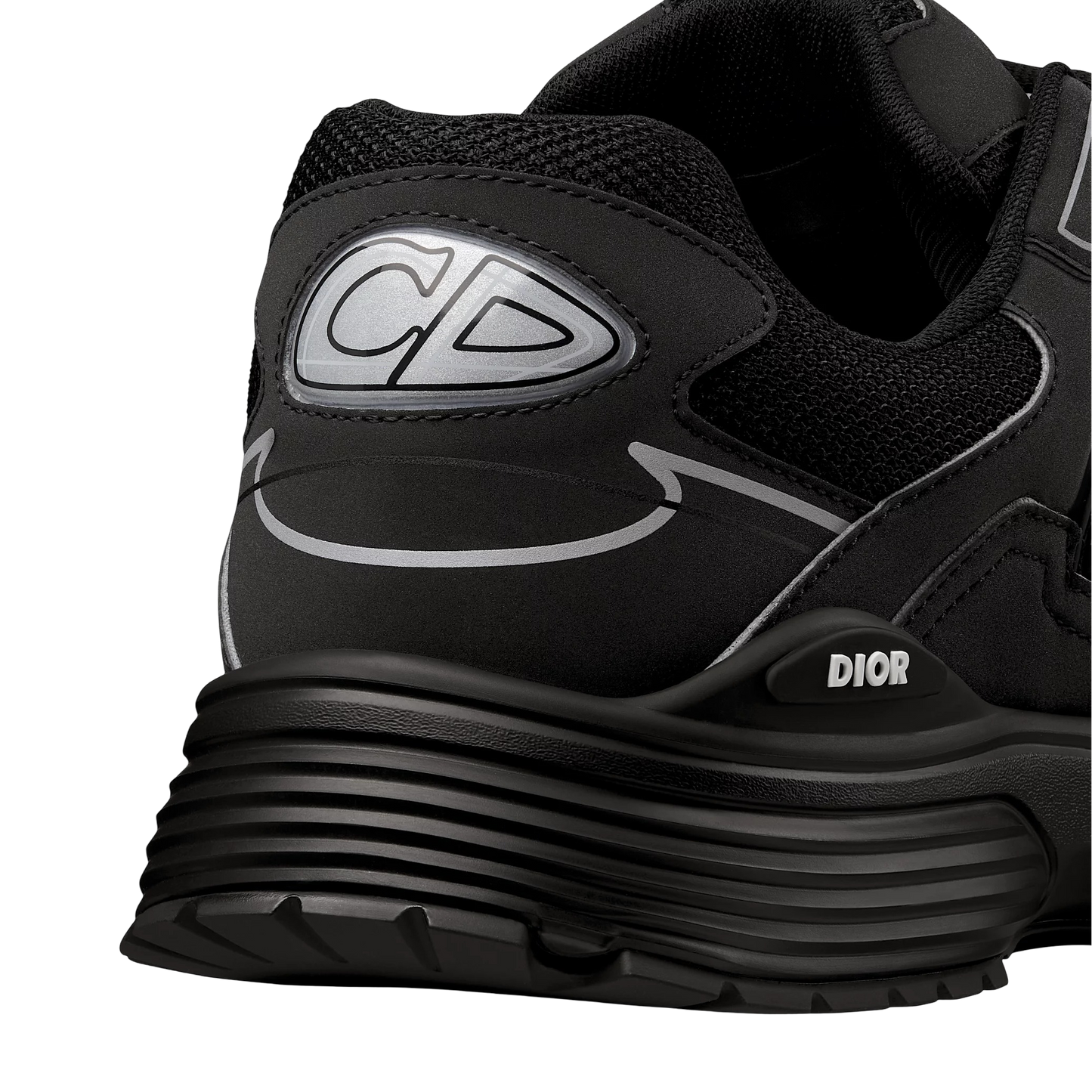 B30 Countdown Sneaker Black Technical Mesh and Black Technical Fabric