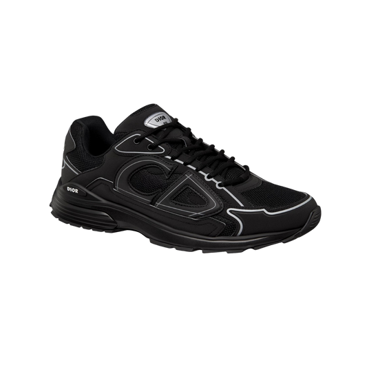 Dior B30 Sneaker Black Mesh and Technical Fabric