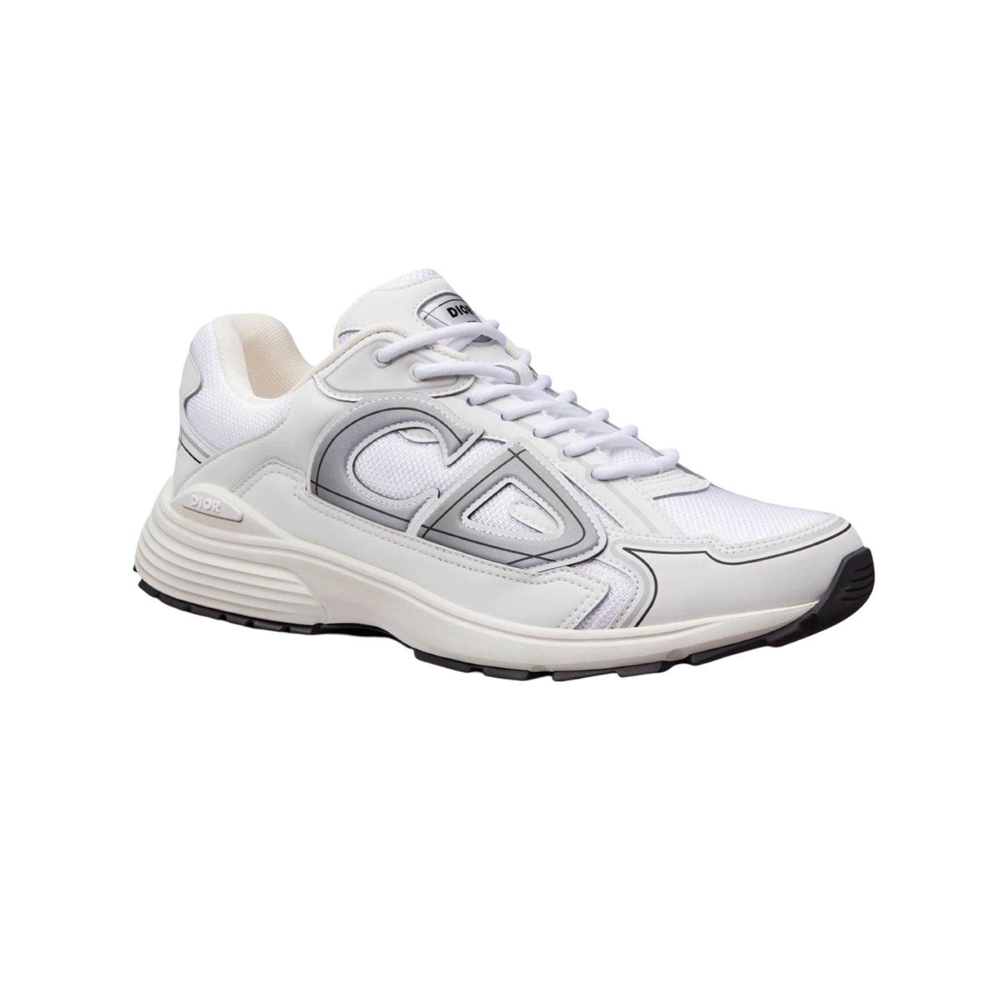 B30 Countdown Sneaker White Technical Mesh and White Technical Fabric