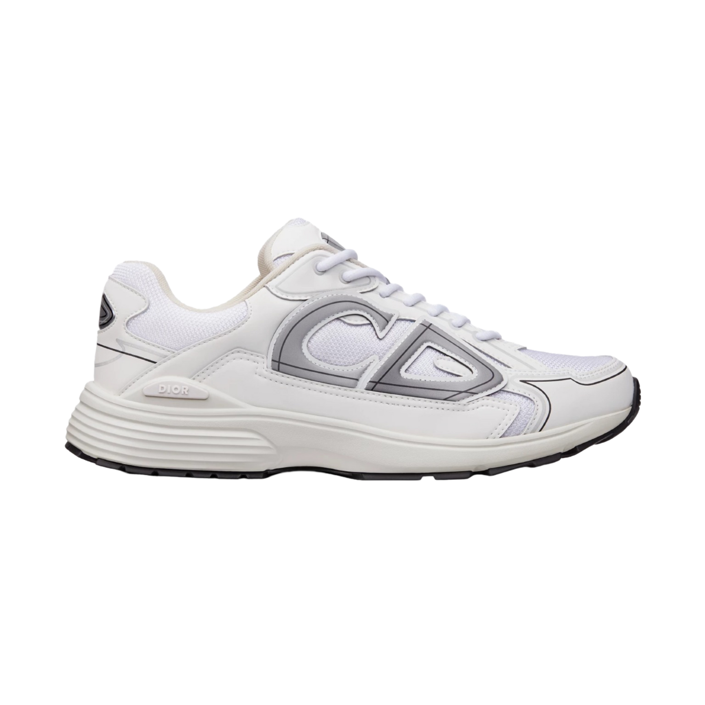 B30 Countdown Sneaker White Technical Mesh and White Technical Fabric